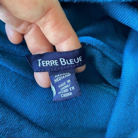 Terre Bleue Fringe Relaxed Fit Boho  Sweater - Picture 13 of 14
